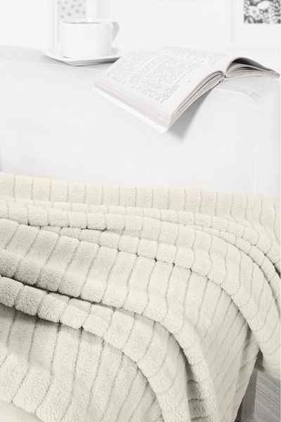 NİMBLES MODA Welsoft Blanket 110*180 -Stone