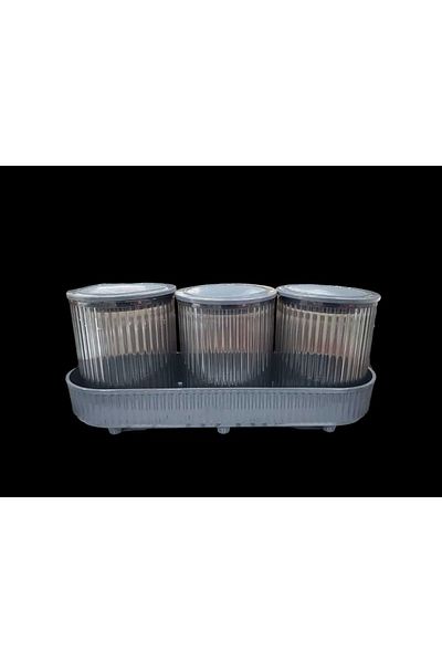 Royaleks Group Salta 4 Piece Large Kitchen Spice Set Royaleks-Emn3120