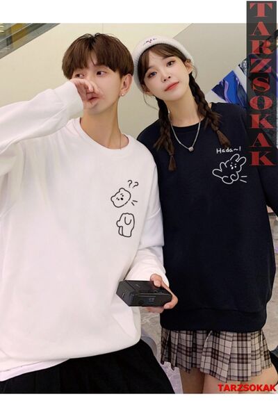 Tarzsokak Îmbrăcăminte pentru cuplu de iubiți în stil Harajuku - Noul sezon 2...