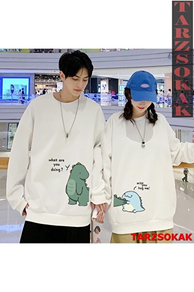 Tarzsokak 2 Li Harajuku Style Çift Sevgili Kombinleri Couple Clothing Yeni Se...
