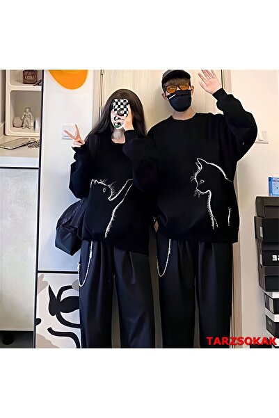 Tarzsokak 2 Li Harajuku Style Çift Sevgili Kombinleri Couple Clothing Yeni Se...