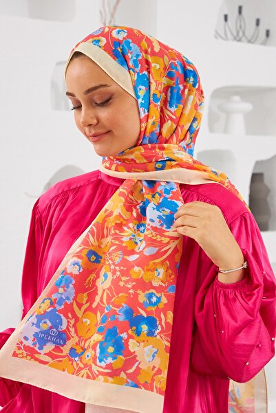 İpekhan Nature Pinkly Soft Shawl Beige 3031-13