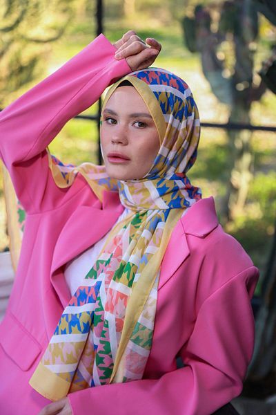 İpekhan Colectia Boheme Soft Shawl Altuni Pink 3043-02