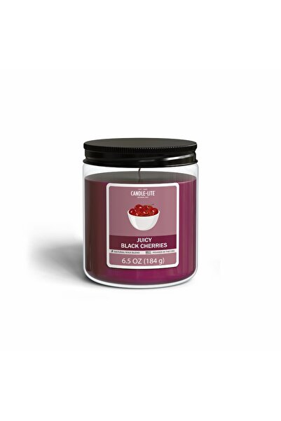 Candle-Lite 6.5 أونصة يوميًا مع غطاء لولبي من الكرز الأسود العصير