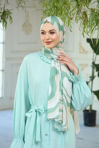 İpekhan Συλλογή Soft Beige Green Summer Shine - 3044-02