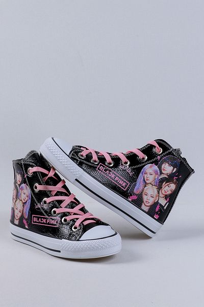 NS Little Blackpink Printed Sneakers - Sneakers