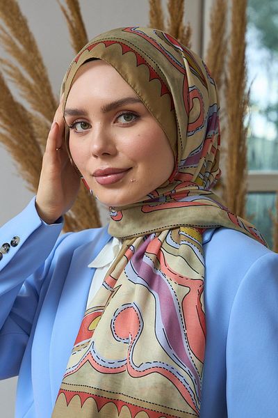 İpekhan Summer Sparkle Collection Κρέμα Μαλακό Σάλι Milk Coffee 3045-11