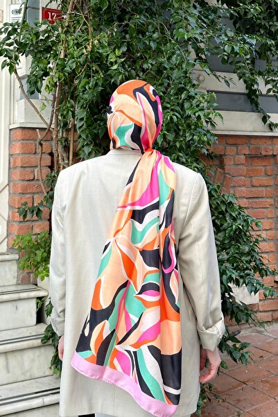 İpekhan Nature Lilyum Soft Shawl Beige Purple 3036-14