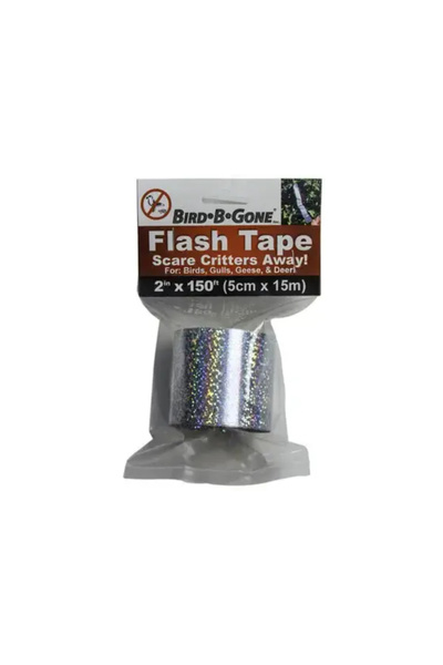 Bird B Gone شريط فلاش طارد للطيور 2 بوصة × 150 قدم.