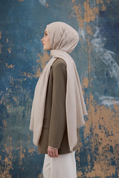 İpekhan Τετράγωνο σχέδιο Βαμβακερό Ζακάρ Σάλι Beach 8012-24