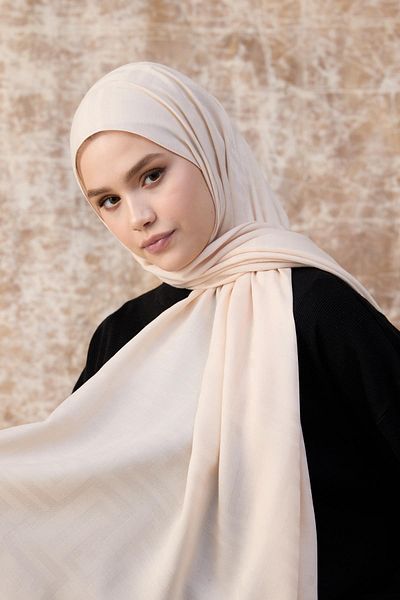 İpekhan Σάλι Fendi Pattern Cotton Jacquard Meltem 8009-26