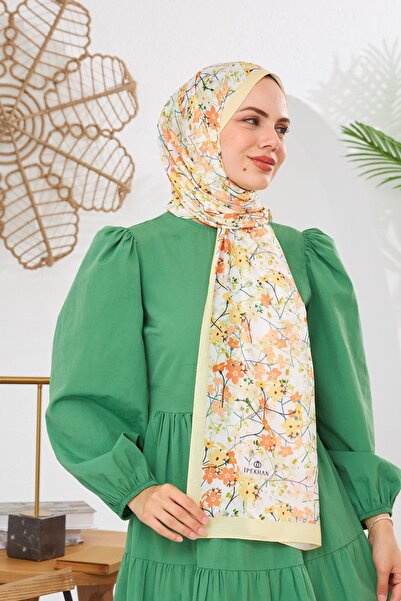 İpekhan Nature Papatya Soft Shawl Cream Κίτρινο 3030-10