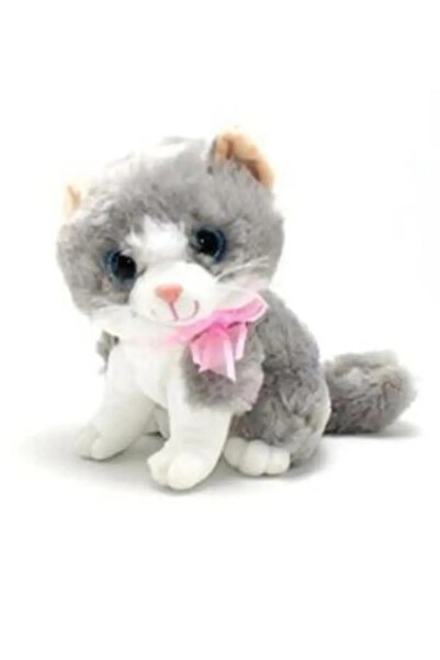 berattoys 30 Cm Sesli Peluş Kedi Miyavlayan Pelüş Kedi