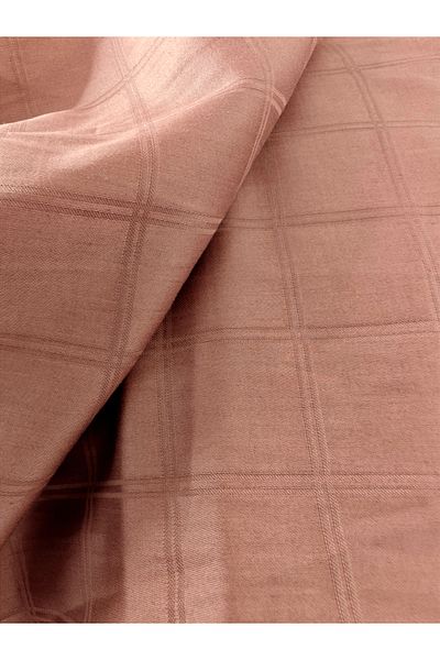 CollessiaHome Комплект чаршафи от 100% памучен сатен и жакард, висококачествен, с прилепнало покритие - кафяв