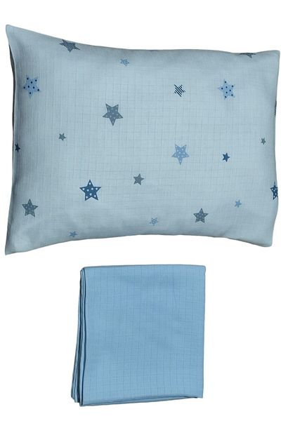 Alpıno Newborn Muslin Cover and Blanket Set - 100cm X 120cm + 35cm X 45cm Pillowcases