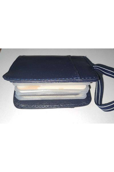 firdevsi hobi Vertical Elastic Transparent Card Holder Wallet
