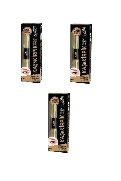 Softem Eyebrow & Eyelash Care Oil 20 ml 3 Pcs