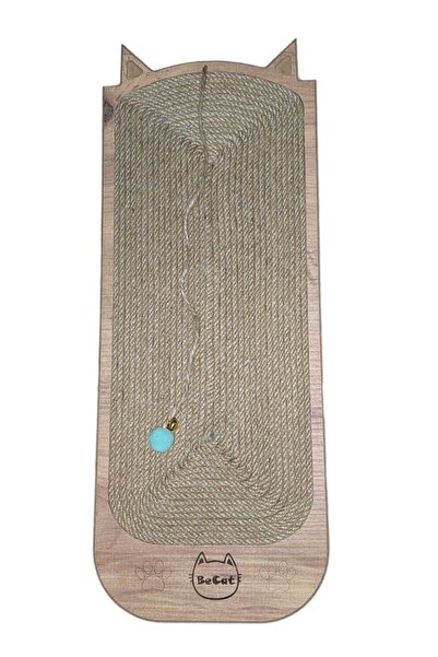 Be Cat أداة خدش الجدار للقطط، أداة خدش القطط، لوح خشب مضغوط بطول 52 سم وعرض 2...