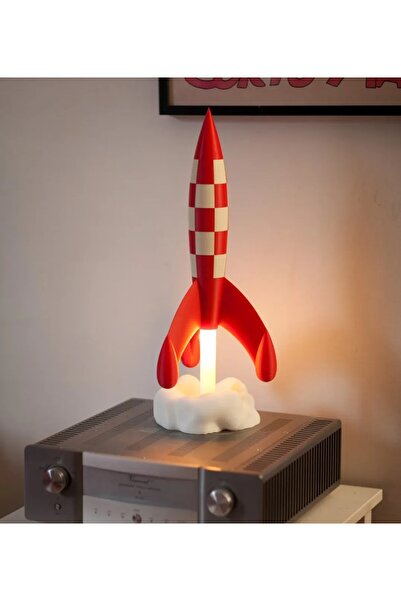 AxeIon Ay Roketi Led Lamba Şık Tasarım