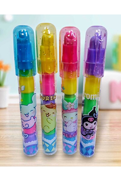 izmir yazici servis Kuromi Yumurtlayan Silgi Seti 4 Lü Set Roket Silgi Seti H...