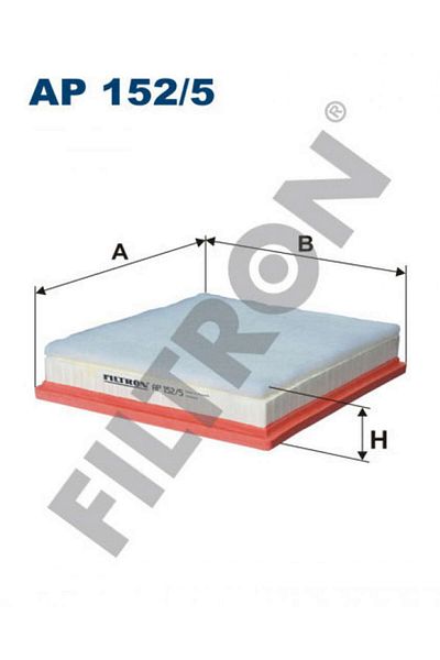 Filtron فلتر الهواء [ أوبل إنسيجنيا A 1.4، زافاير تورر C (P12): 2.0 CDTI، ساب 9-5 (YS3G): 1.6 0 GNZRZ