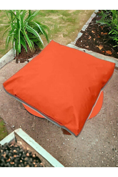 RUSTİKEVDECORART Bahçe Salon Teras Plaj Puf Minder 75x75