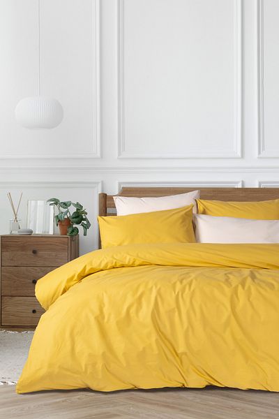 LAVENDIER Pale 100% Cotton Double Personal Cover Set