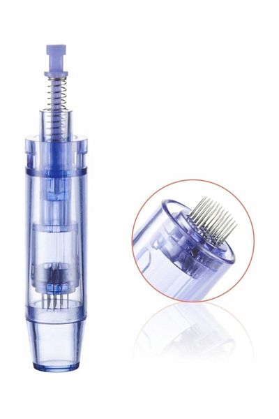 DR. NEEDLE 10 Pieces 12 Pin Dermapen Needle DrSuitable for Pen Ultima A1 and Clip-on Devices