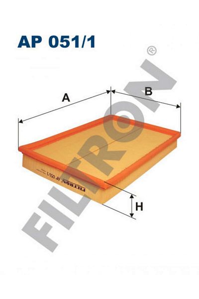 Filtron Air Filter [Opel Combo B, Corsa C, Meriva A, Tigra Ii, Vauxhall, Combo B, Corsa Mk2, Meri Gnzrz