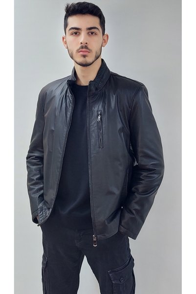 ELİTELEDER Hakiki Deri Ceket