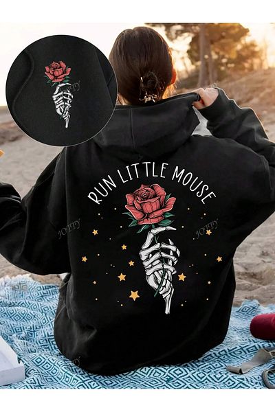 Vordevia Φούτερ με στάμπα Run Little Mouse