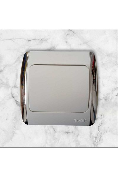 ELBİ Installed White Color Single Switch Peaking Series