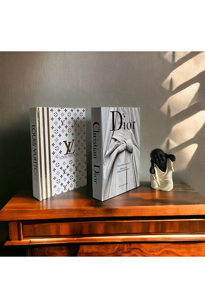NariHome Decorative Book Box Set of 2