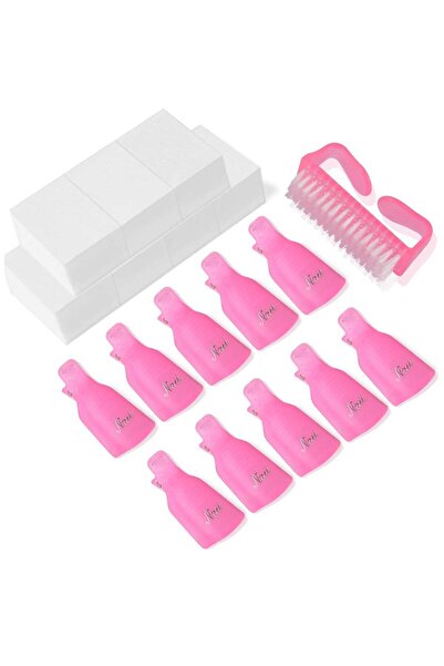 alaraycosmetics Oje Sökücü Klipler Seti 10 Adet