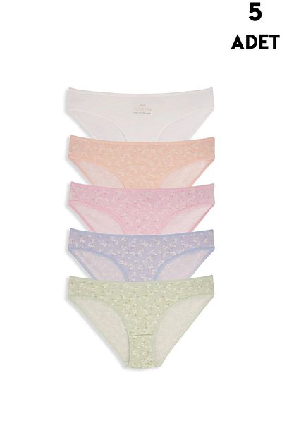 CUBBUX Chiloți Bikini Damă 5 Bucăți