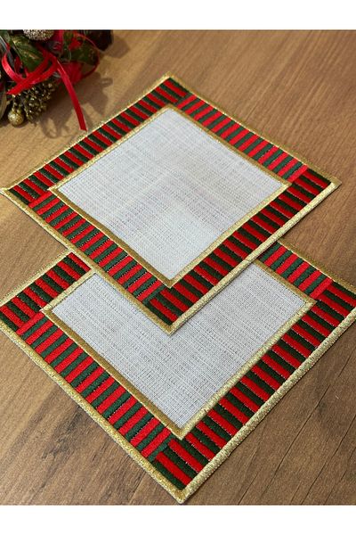 Home Sibelarthome 2-Piece Christmas Themed Coffee Side Presentation, Cocktail Napkin