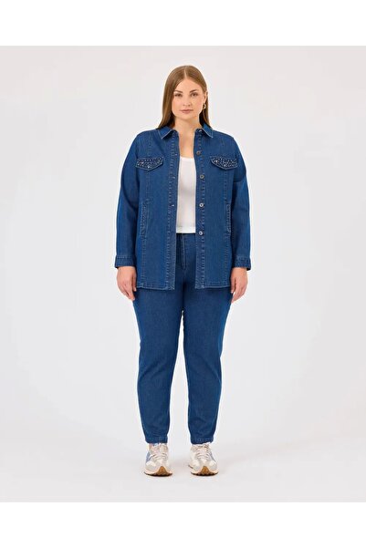 SEÇİL Gala-Xi̇ Pant 2214003 - Dark Blue