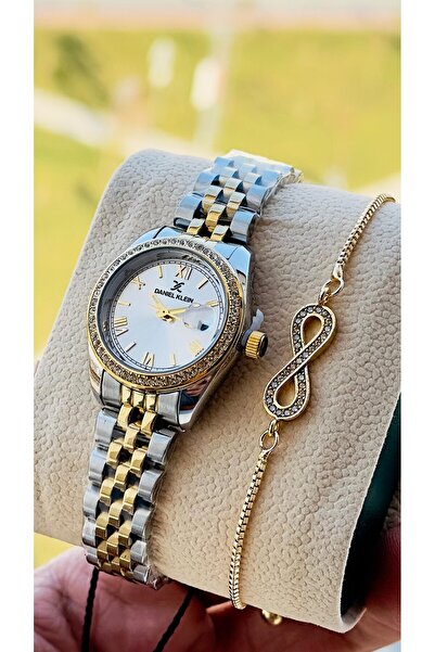Daniel Klein Orijinal Kadın Kol Saati 3 Atm Su Geçirmez Hediye Bileklik DK.3....