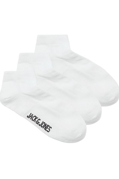 Jack & Jones Jaclouis Dongo - Комплект от 3 бели чорапи 12260079
