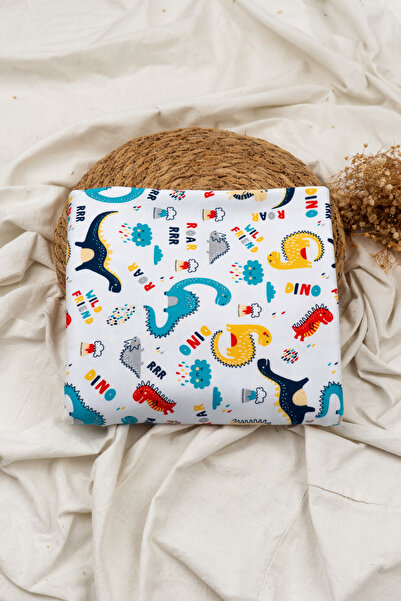 Baby Cais Collection Double Sided Combed Cotton Cover & Blanket 100% Cotton Oeko-Tex Certified 110 X 90 cm