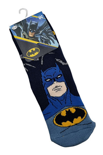 Çimpa Batman Lisanslı Kaydırmaz Kışlık Havlu Soket Çorap. (BİR ADET FİYATIDIR.)
