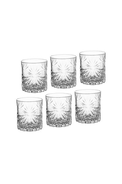 RCR Italian Crystal Water Glasses Set of 6 Capacity 320 ml