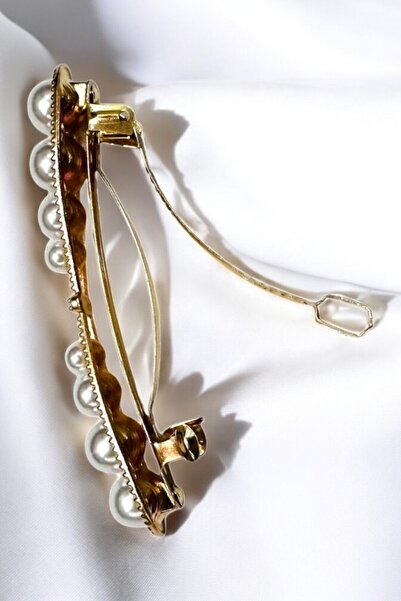 PETEK AKSESUAR Pearl Automatic Clips Hair Cip