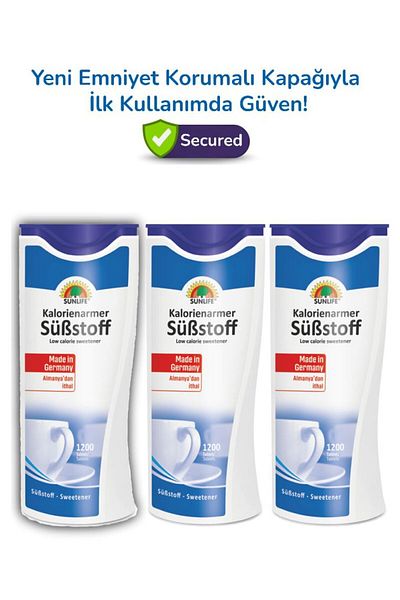 Sunlife 1200ModelSubstoff SweetenerTablet- Pack of 3
