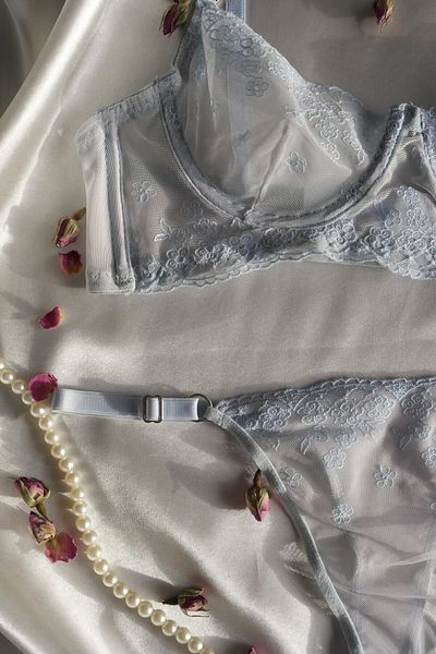 love secret Set sutien din dantelă și bralet tanga - lenjerie de corp elegantă pentru femei, confortabilă și elegantă