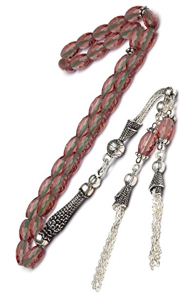 OTTOTESBİH 925 Ayar Gümüş Aksesuarlı 7 Renk Değiştiren 8mm Zultanit Sultan Taşı Tesbih