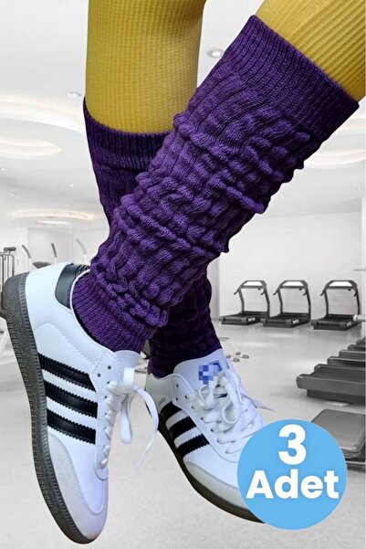 Trenderrs Жіночі чотири сезони без носків трикотажні гетри, 3 пари