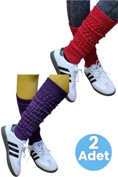 Uniquetrenders Жіночі чотири сезони без носочків трикотажні гетри, набір з 2 штук