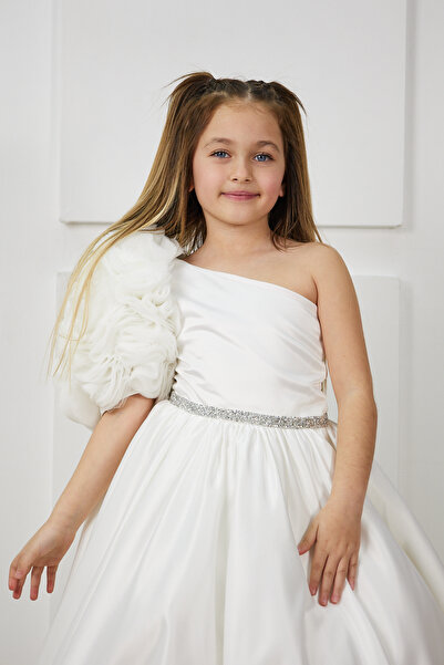 zühre balaban Siyah Rosetta Kız Çocuk Abiye Elbise Girl Evening Dress Toddler Dress