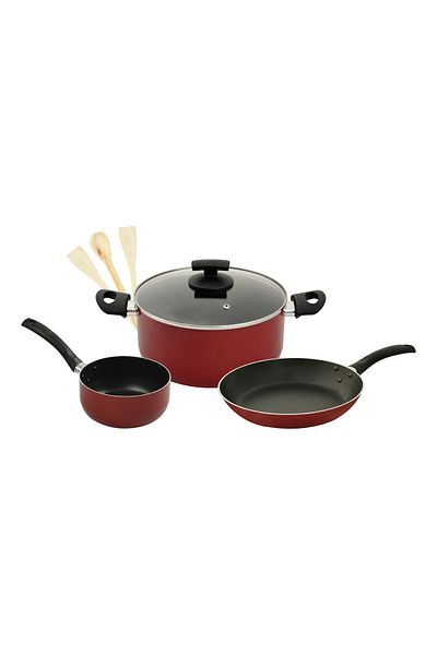 Newflon Super Cook Set (pot + casserole + frying pan)